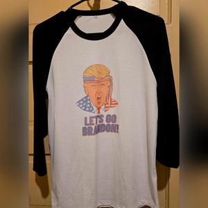 "Let's Go Brandon" Shirt Size Med
